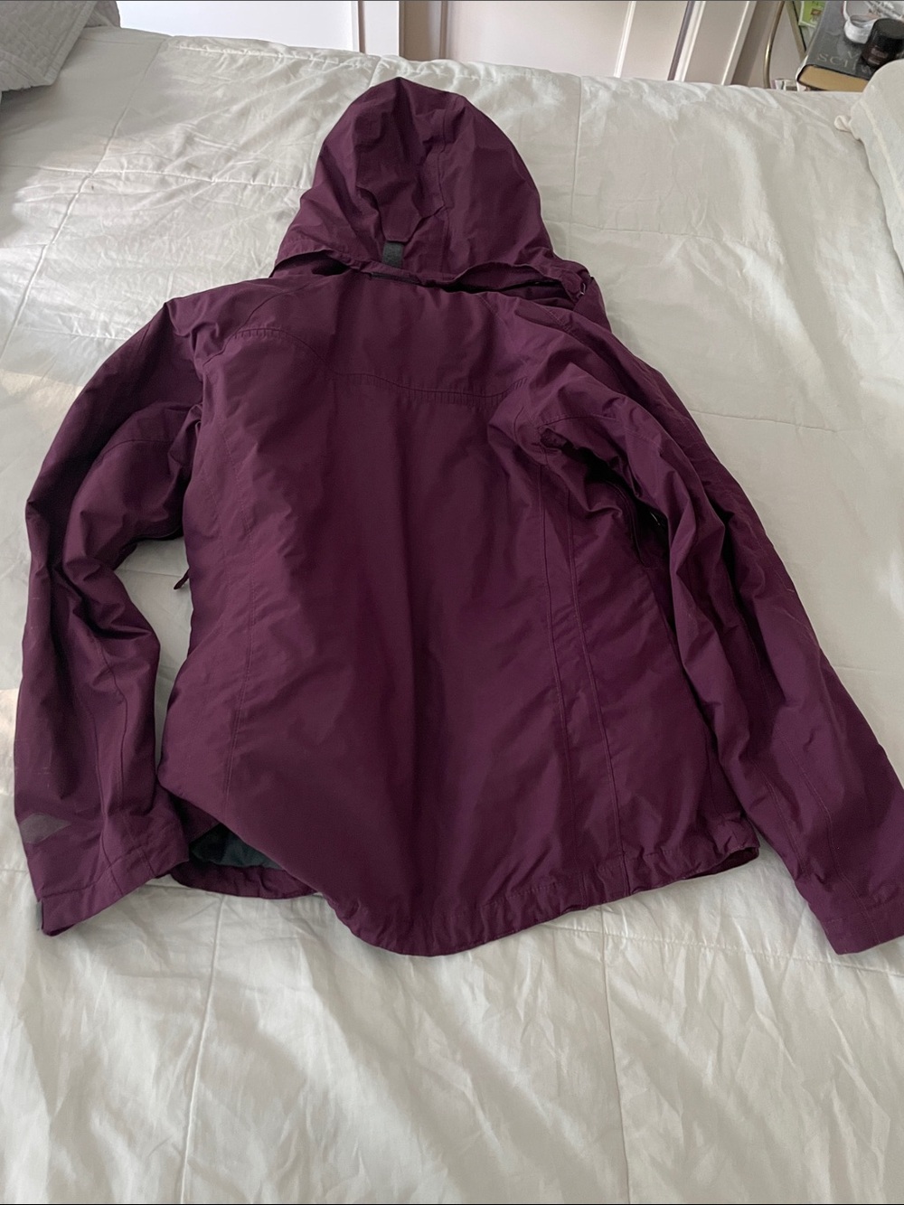 Columbia Plum Hooded Shell Jacket - Picture 3 of 8